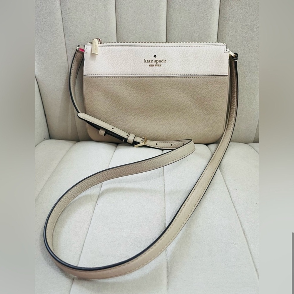 Kate Spade Cream Crossbody Bag - Picture 6 of 16